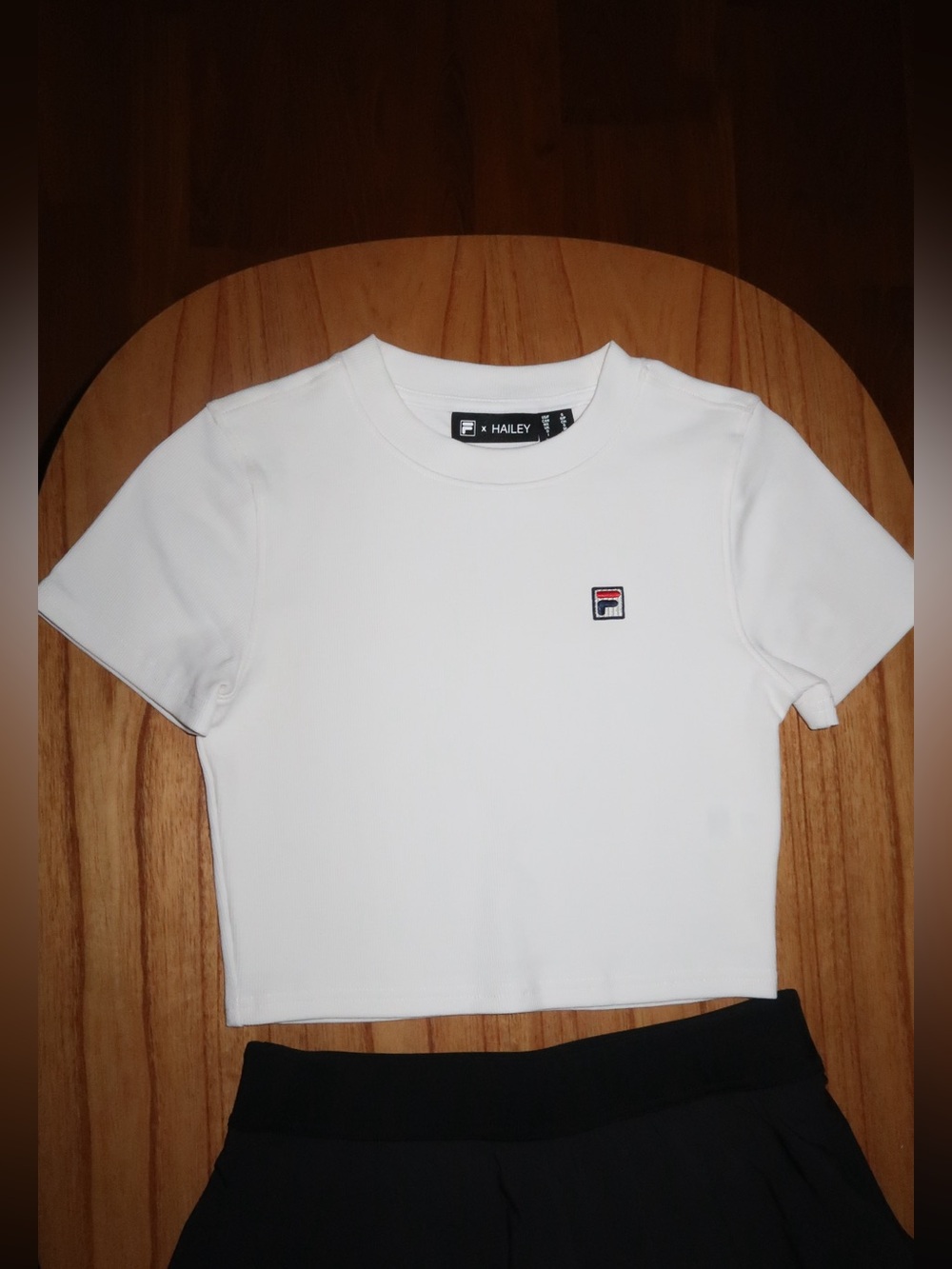 Fila Tennis Skirt & Cropped Tee (Hailey Bieber Collab)